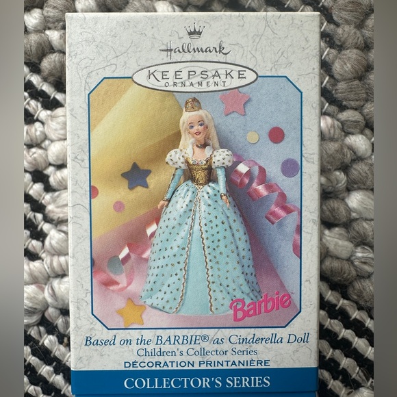 Hallmark Barbie as Cinderella Ornament - Picture 2 of 4
